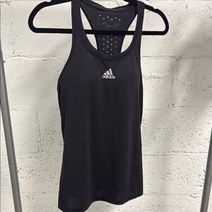 Adidas Black Lined Bra (Remoavable Padding) Sleeveless Tank Top Medium LIKE NEW